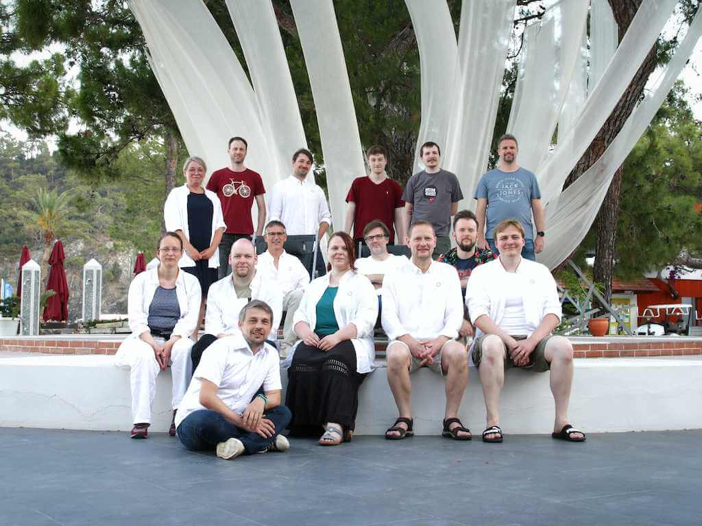 Das ConceptPeople-Team beim Strategiewochenende am Mittelmeer 2022
