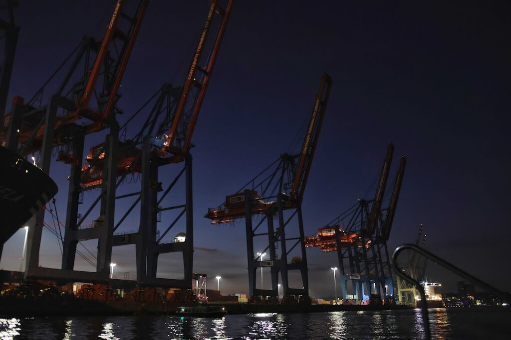 Lichterfahrt Hamburger Hafen