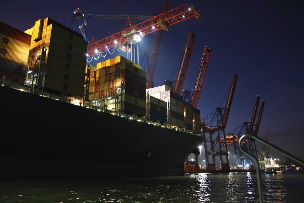 Lichterfahrt Hamburger Hafen