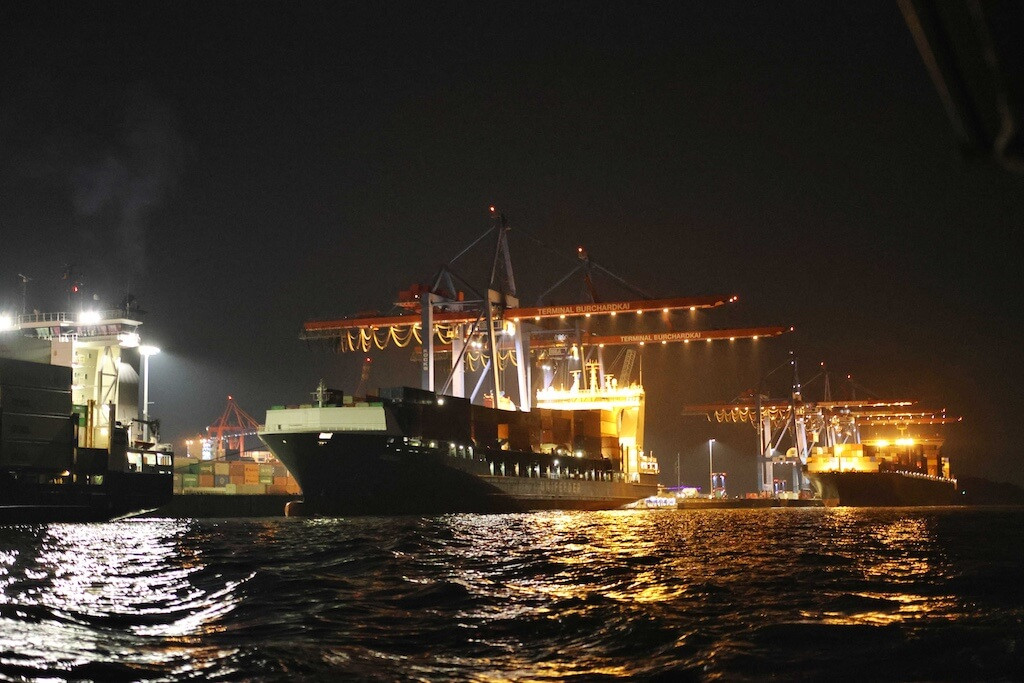Lichterfahrt Hamburger Hafen