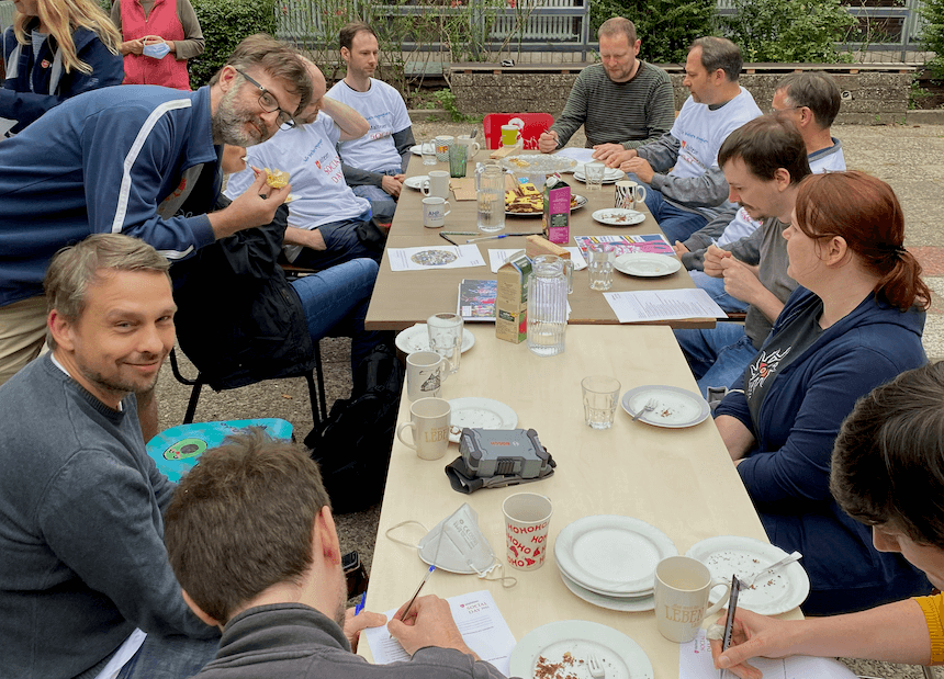 Malteser Social Day 2021 – Zwei Teams für ein Hallelujah